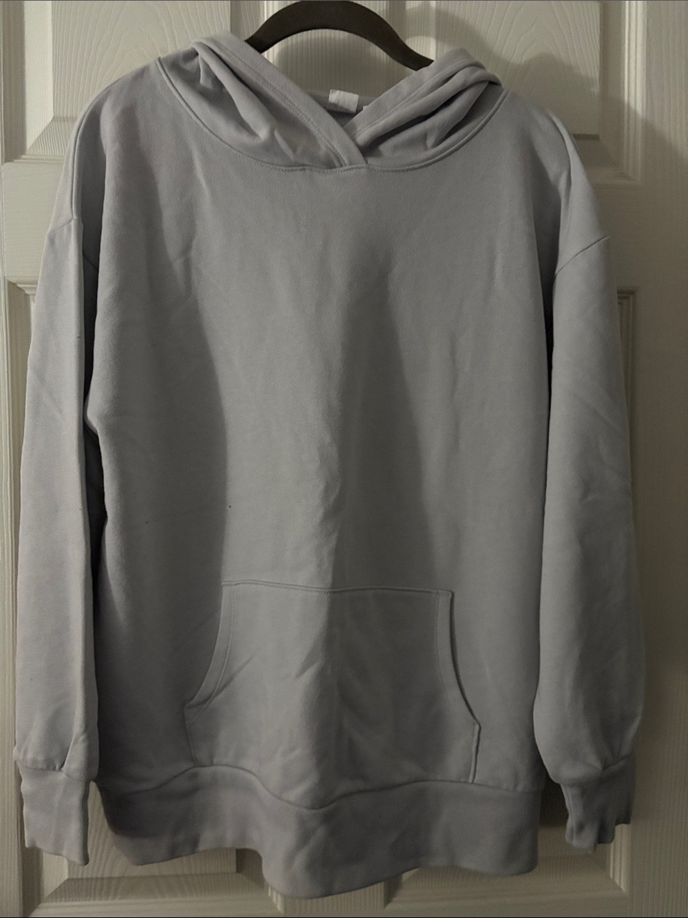 GAP Women's Hooded Pullover Sweatshirt - Light Gray